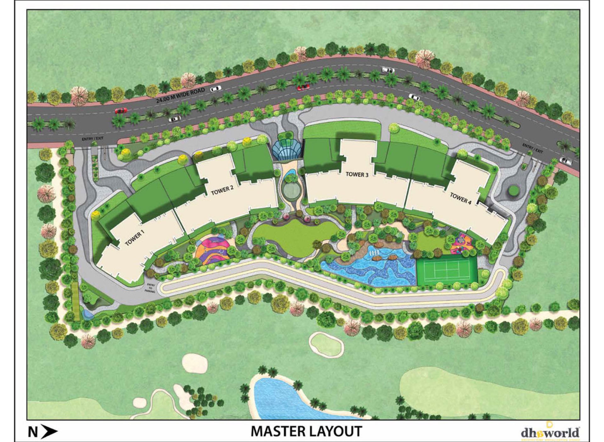 Leafsong Retreat master plan